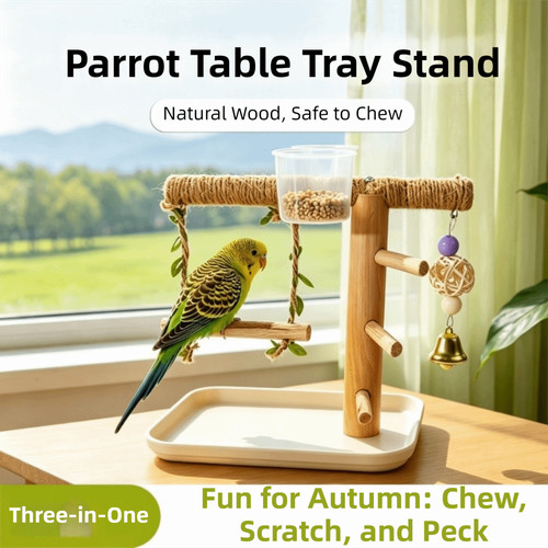 Small bird parrot perch shelf - small,