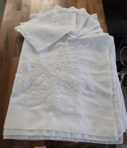 Vintage madeira embroidered - embroidered, &