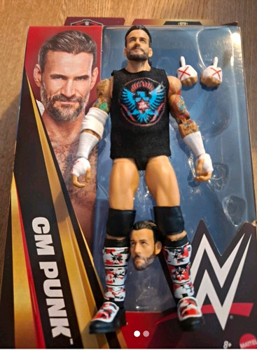 Wwe punk wrestling figure - wwe,
