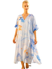 Women Kaftan Dress Modest Maxi