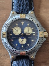 ZENITH DEFY TRIPLE DATE  MOONPHASE VINTAGE NOS