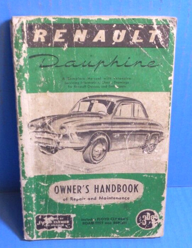 1958 renault dauphine - renault,