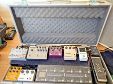 Custom Pedal Boards CPB Large Multiswitcher Live-in flight case TheGigRig