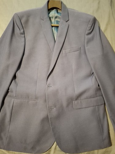 Tonic blue mens slim fit - slim, suit