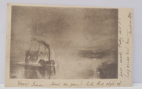 The fighting temeraire turner - fighting,