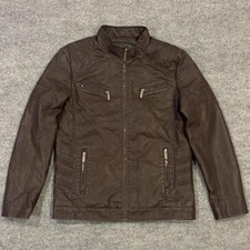 American Breed Pleather Brown