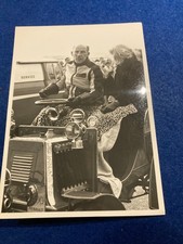 PORTRAIT PHOTO STIRLING MOSS VETERAN CAR RUN