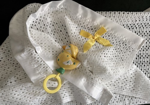 Vintage white zorbit satin - vintage,