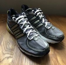Adidas Adistar Salvation 3M Men’s UK 11 Grey Yellow G65470 Running Jogging Gym