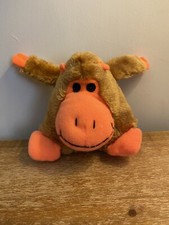 Vintage Grove Toys Brown & Orange Monkey Soft Toy 6” Plush VGC Rare