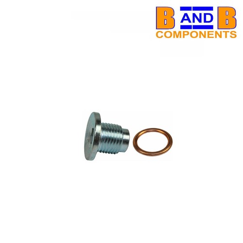 Engine oil sump plug - oil, washer