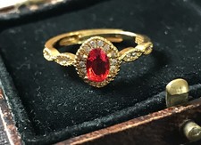 Vintage Style Jewellery Red
