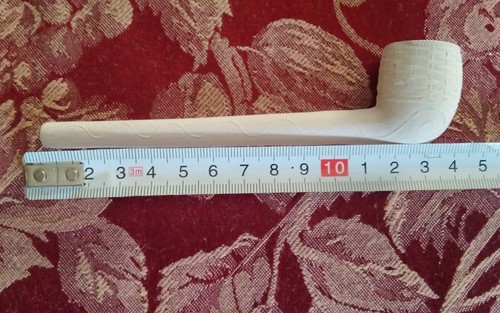 Clay pipe - clay,