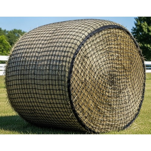 Round bale hay - 6',
