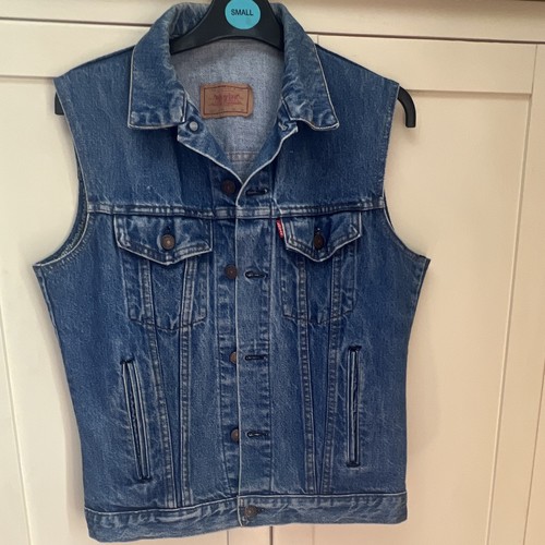 Vintage levi denim vest - levi’s,