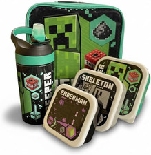Minecraft 5 Piece Lunch Set