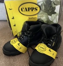 CAPPS Black real Leather