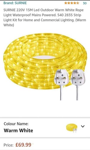 220v 15m 540 - 540, led