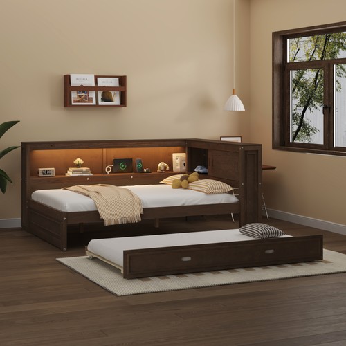 Full size wood - daybed, with