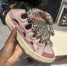 Pink Lanvin Trainers