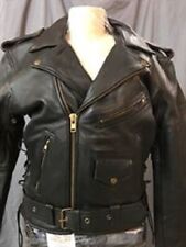 Men's Thick Leather Motorcycle