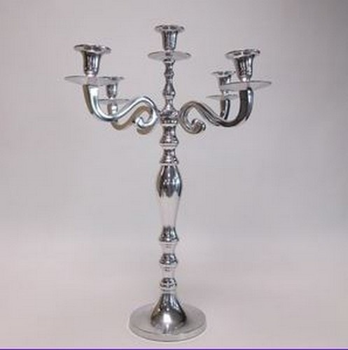 Silver candelabra 60cm - candelabra,
