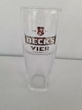 Beck's Vier Half Pint Pilsner Glass