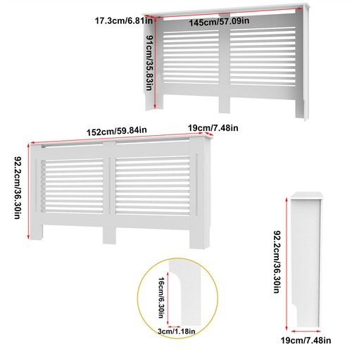 92cm 100cm tall radiator - tall,