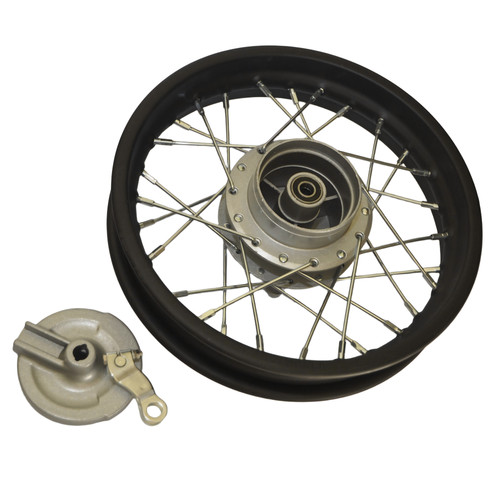 Drum brake rear wheel - rear,