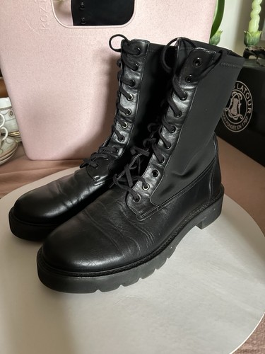 Stuart weitzman black leather - stuart,
