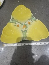 VINTAGE BESWICK THREE SECTIONS DAFFODIL SERVING DISH