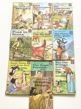 10 Vintage Ladybird Books Well