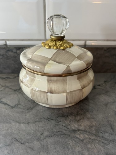 Mackenzie childs mocca check - mackenzie,