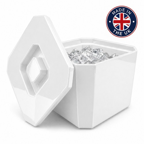White insulated ice - 6l, bucket