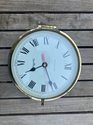 Ships brass clock made - clock, by