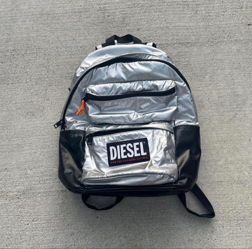 Diesel silver black nylon - diesel,