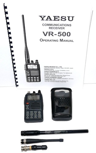 Yaesu 500 communications - yaesu, vr-500