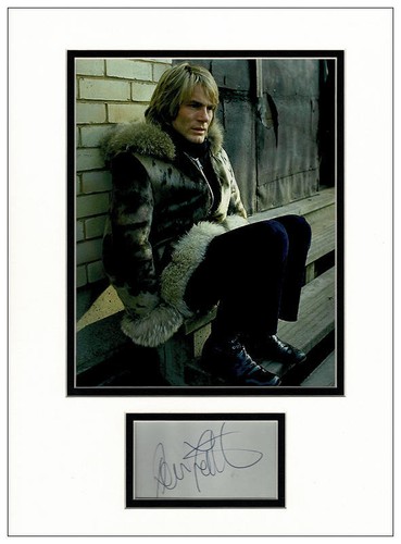 Adam faith autograph - adam,