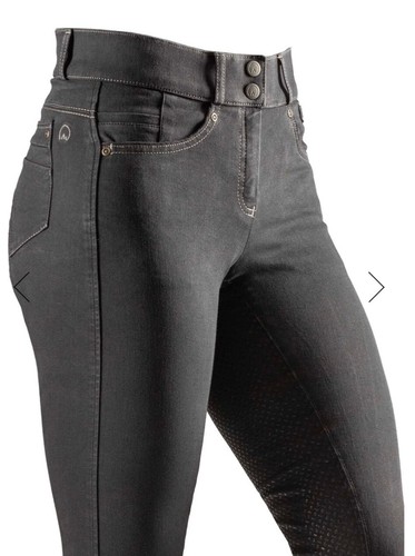 Agaso denim breeches black - -,