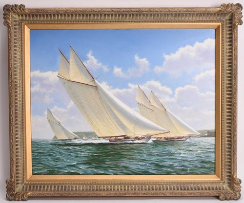 Adrian rigby oil - on, canvas