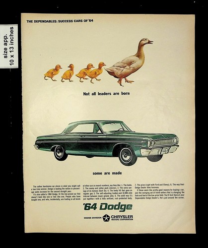 1964 dodge chrysler ducks and - 1964,