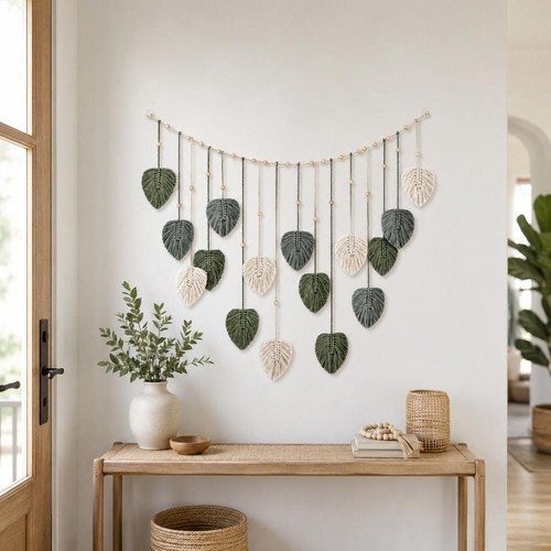 Boho macrame tapestry home - boho,