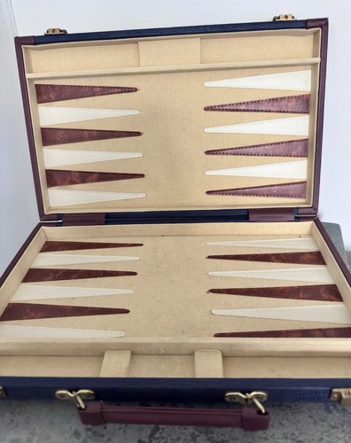 Vintage backgammon board case - vintage,