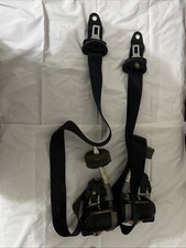 FIAT SEICENTO/CINQUECENTO FULL SET OF SEAT BELTS FRONT AND REAR BLACK