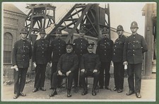 Hucknall Miner's Pit Strike, North Riding Police at Pit, 1926 General Strike RP.
