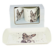French Bulldog Cup Mug Coaster