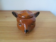 Rare Szeiler Studio Sheep Head Mutton Dripping Ceramic Face Pot No 370