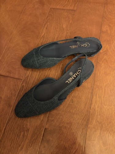 Chanel new blue denim logo - chanel,