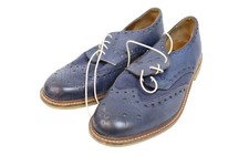 Bertie Men's Blue Leather