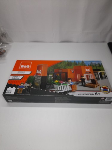 Brick set construction toy - b&q,